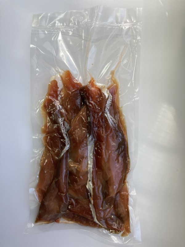 Слайсы из лосося вяленые, 500 гр